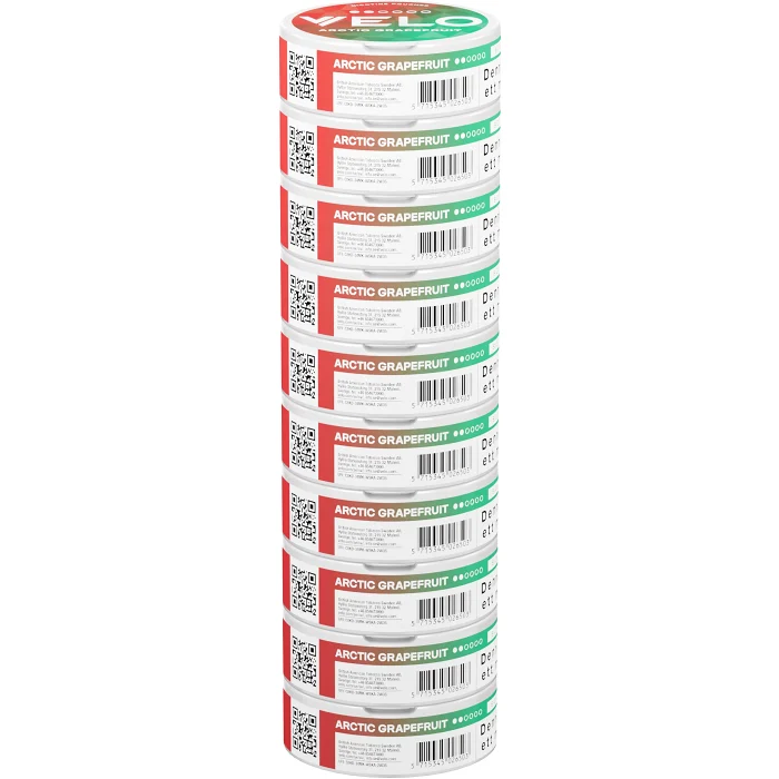 Artic Grapefruit 6 mg Stock Velo