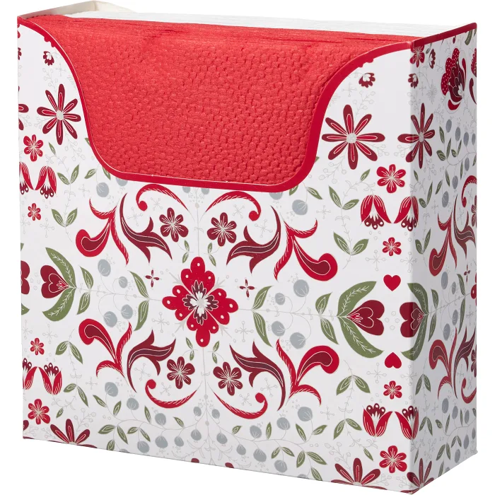 Servettbox Särna 33cm 75p