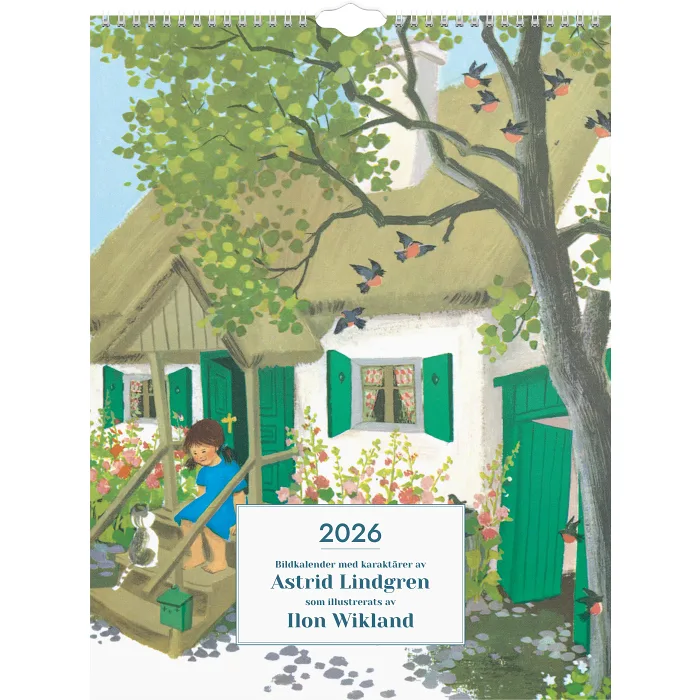 VäggKalender Ilon Wikland 2026