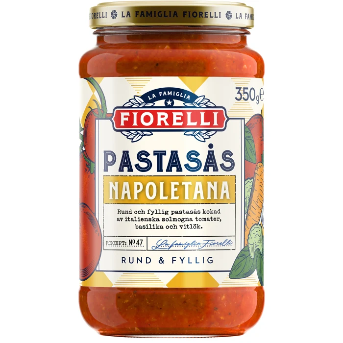 Pastasås Napoletana 350g Fiorelli