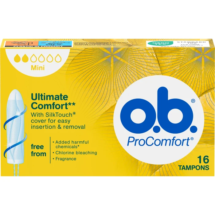 Tampong ProComfort Mini 16-p o.b.