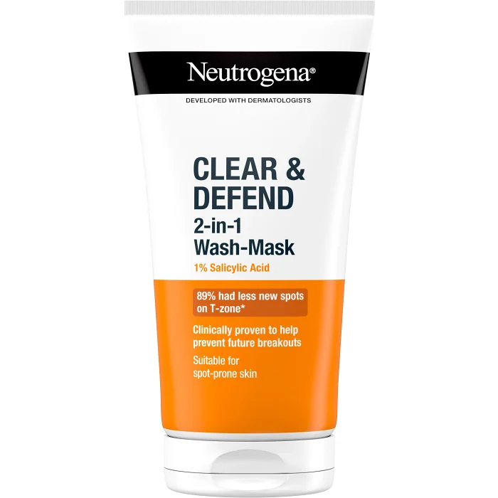 Ansiktsmask Clear & Defend 150ml Neutrogena