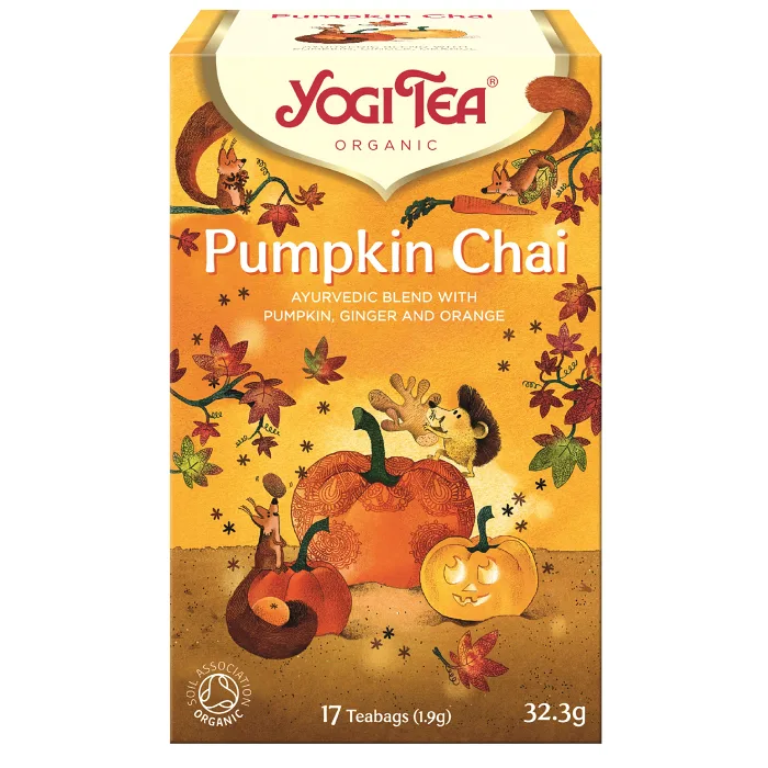 Te Pumpkin/Ginger/Orange Chai 17st Yogi Tea