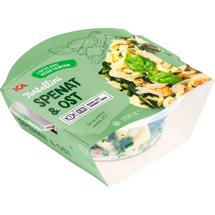 Tortellini Ricotta & spenat Fryst 350g ICA