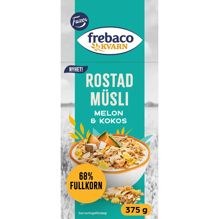 Rostad Müsli Melon & Kokos 375g Frebaco