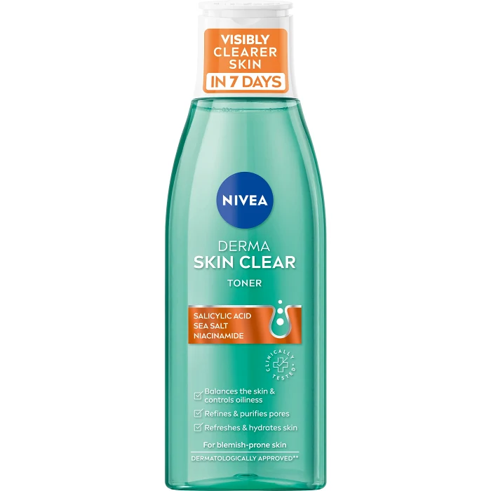 Ansiktsvatten Derma Skin Clear Toner 200ml NIVEA