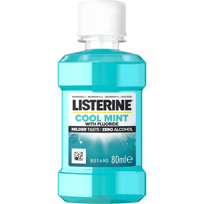 Munskölj Cool Mint Milder 80ml Listerine