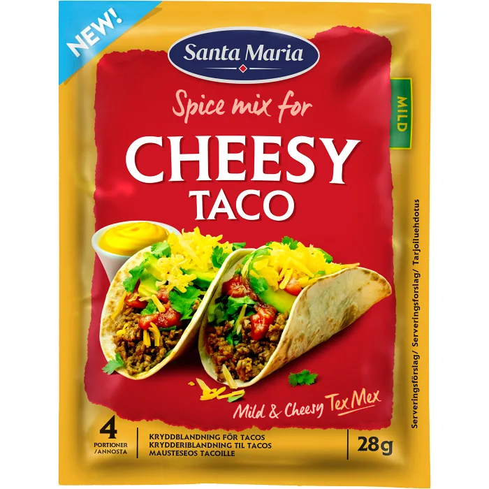 Spice Mix Cheesy Taco Spice Mix 28g Santa Maria