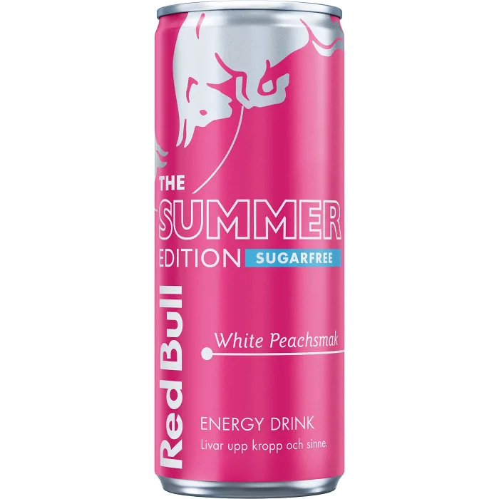 Energidryck White Peach 25cl Red Bull