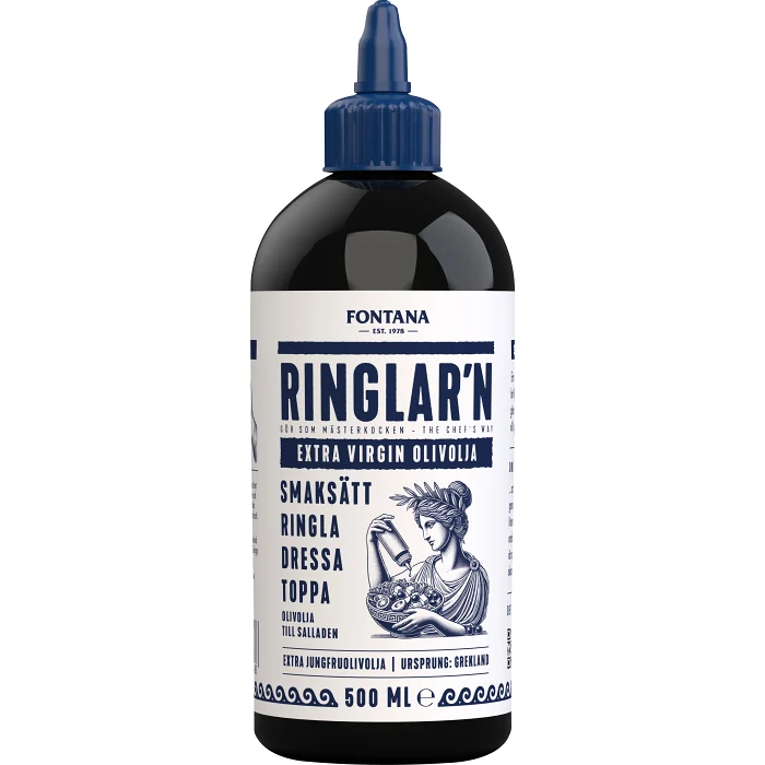 Ringlar´n Extra virgin olivolja 500ml Fontana