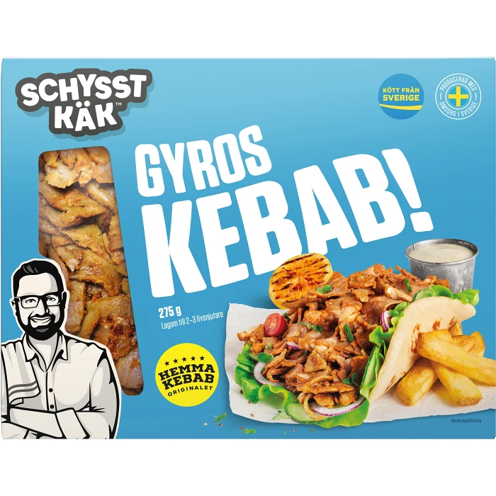 Gyroskebab 275g Schysstkäk