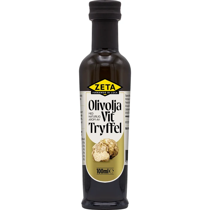 Olivolja med arom av Naturlig Vit Tryffel 100ml Zeta