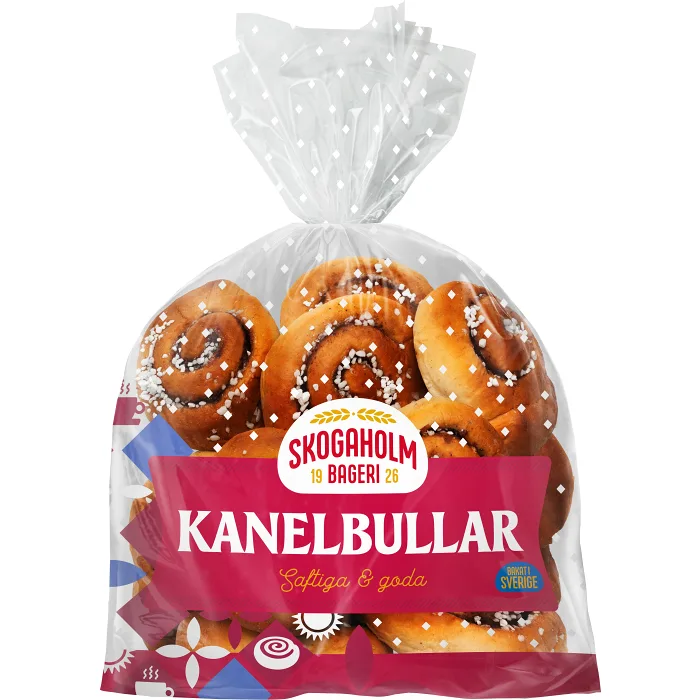 Kanelbullar 450g Skogaholms