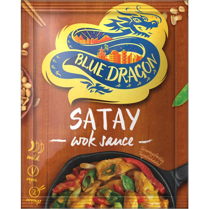 Woksås Satay 120g Blue Dragon