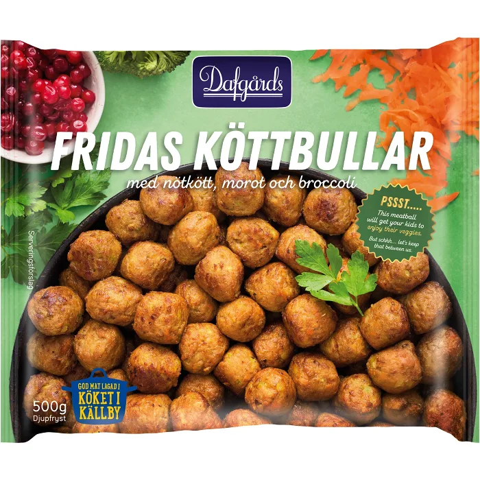 Fridas köttbullar 500g Dafgård