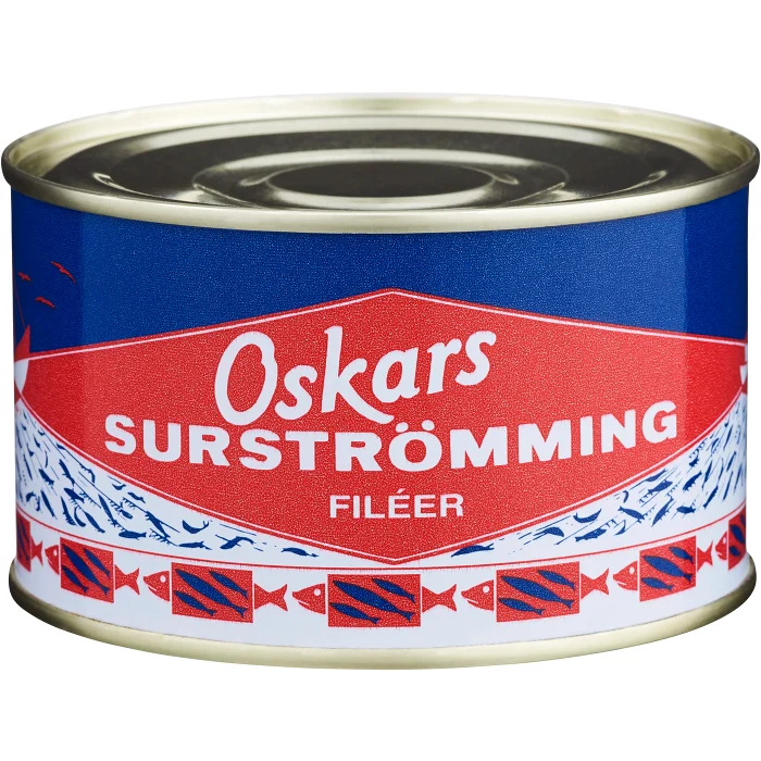 Surströmming filé 10-12st 300g Oskars