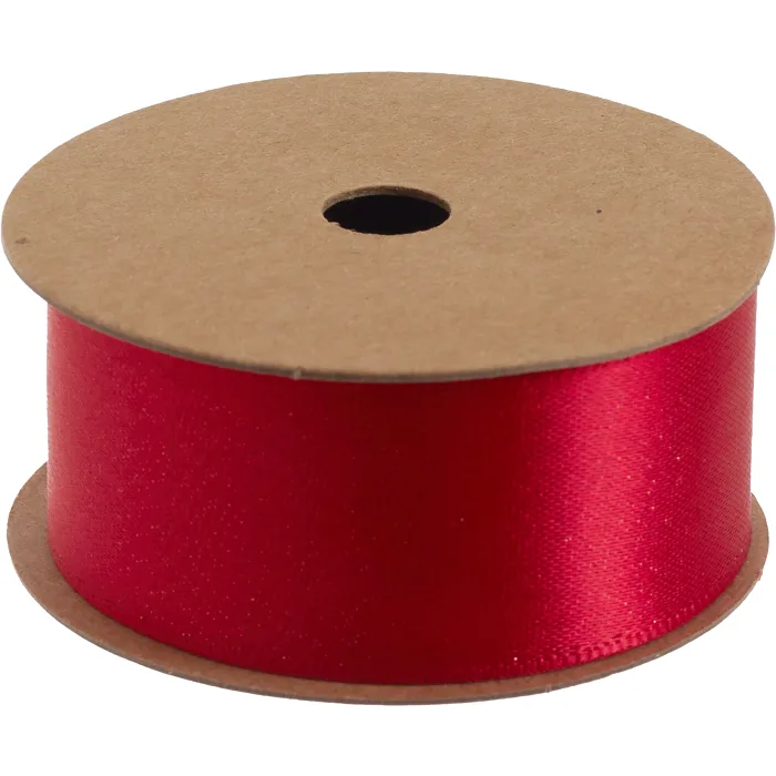 Presentband glitter röd 2,5cmx3m