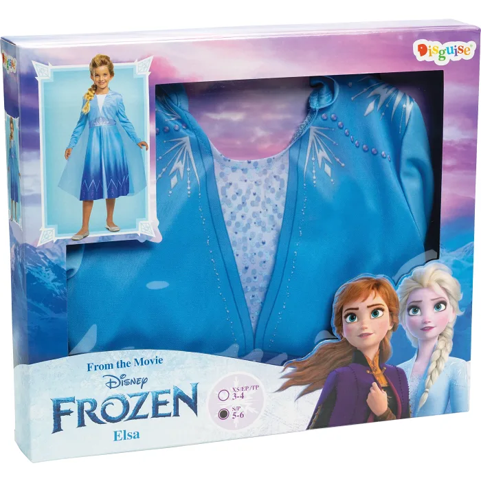 Klänning Elsa stl S Disney Frozen