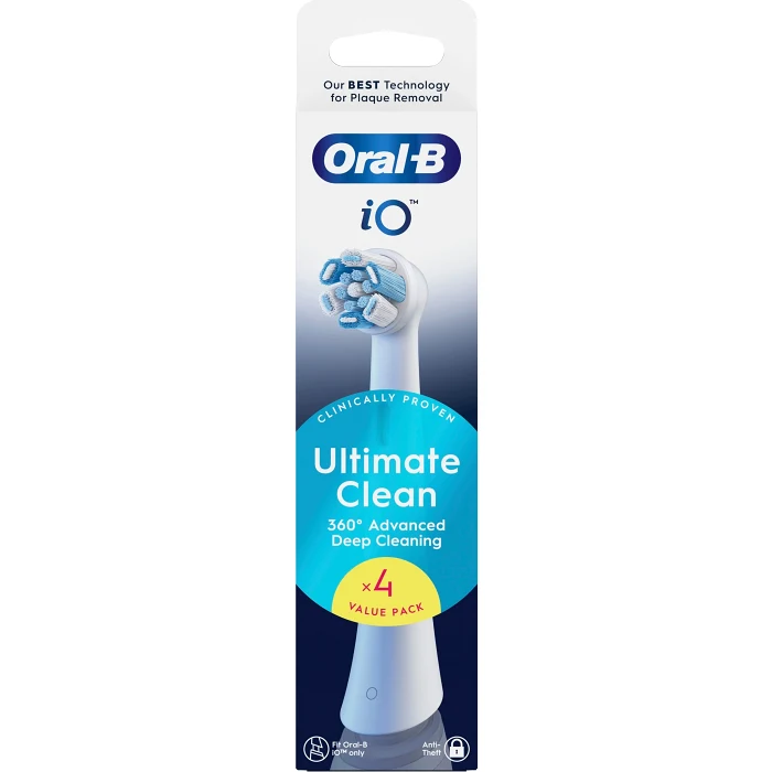 Tandborstrefill iO Ultimate Cl 4p Oral-B