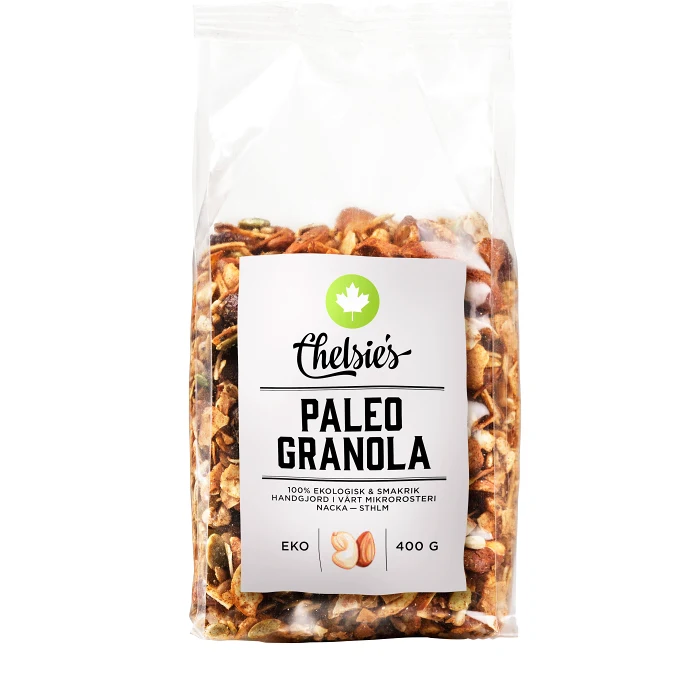 Paleo Granola Eko 400g Chelsie's Organic Gourmet Products