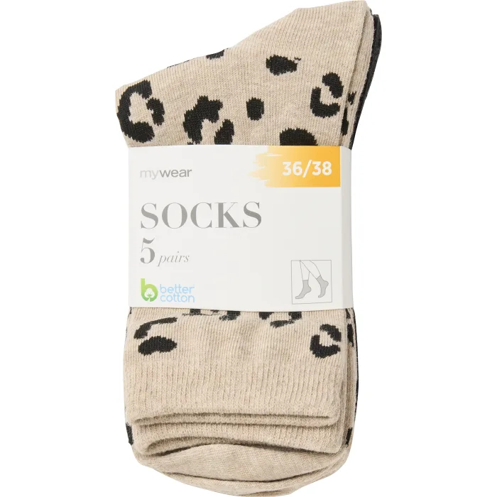 Socka Solna Leo 5p Mix 36/38 mywear