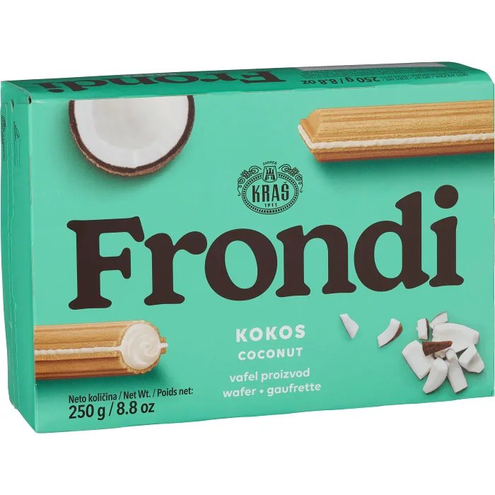 Frondi Kokoswafers 250g Kras