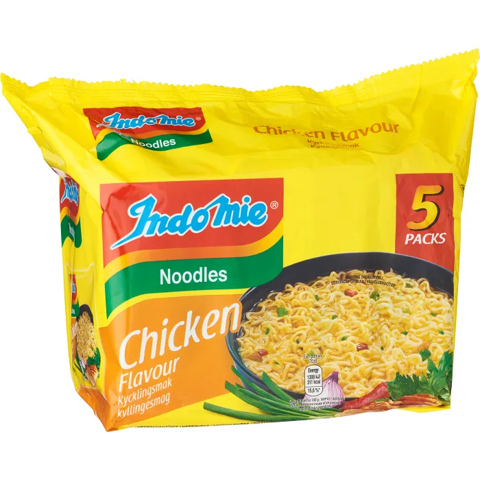Snabbnudlar Kyckling 5-p 350g Indomie