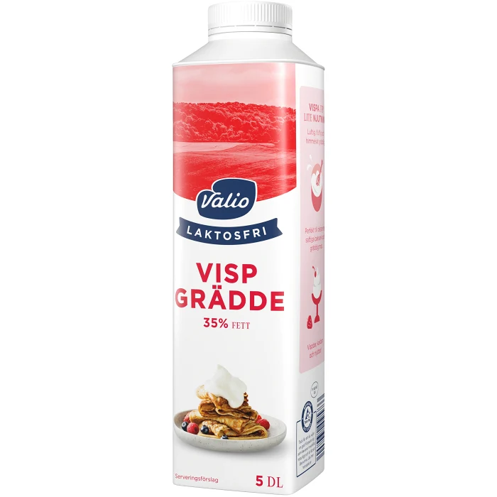 Vispgrädde Laktosfri 35% 5dl Valio