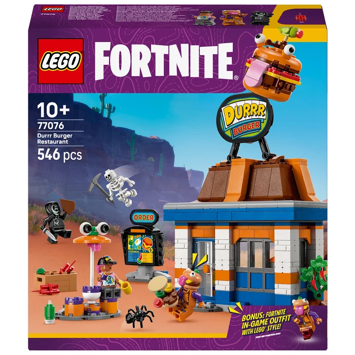 LEGO Fortnite Durrr Burgers restaurang 77076