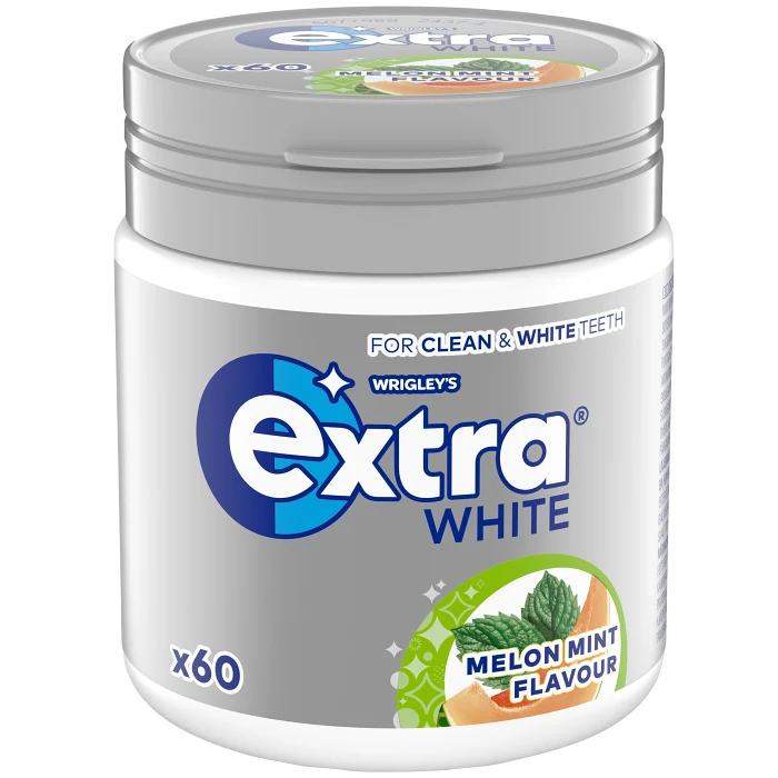 Tuggummi Melon mint Burk 84g Extra