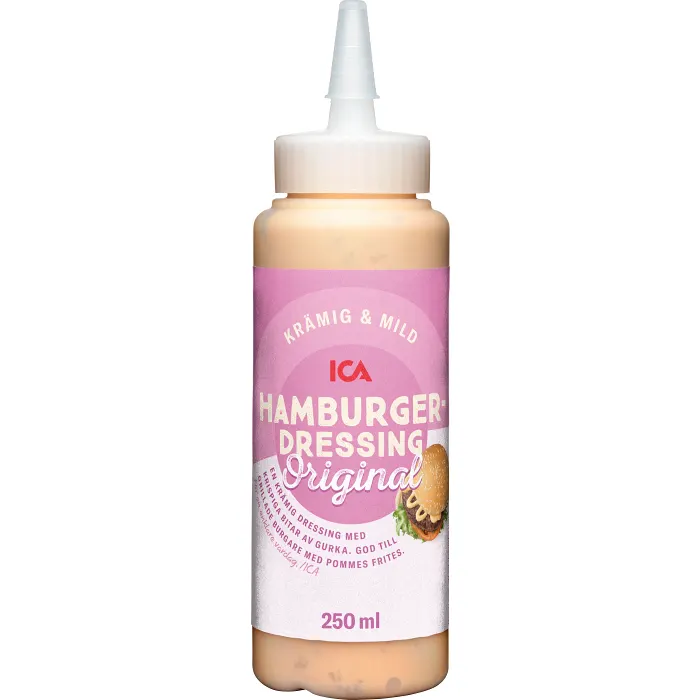 Hamburgerdressing 250ml ICA