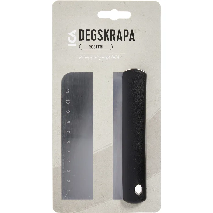Degskrapa rostfri ICA