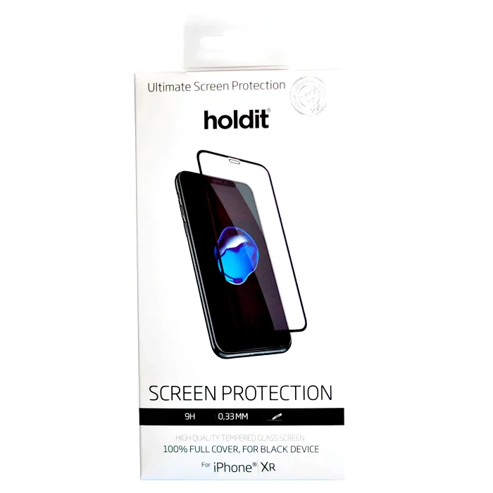 Skärmskydd Glas iPhoneXR 1-p Holdit