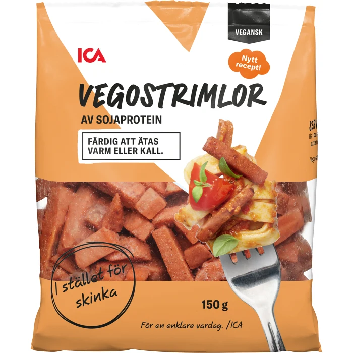Vegostrimlor Färsk 150g ICA