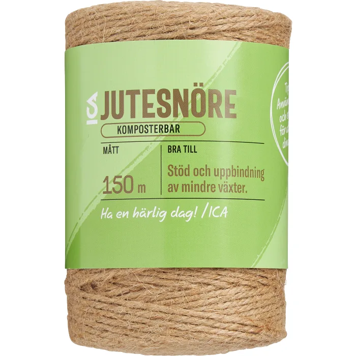 Snöre Jute Natur 150m ICA Garden