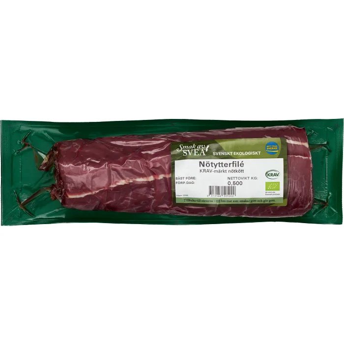 Nötytterfilé Färsk ca 500g KRAV Smak av Svea