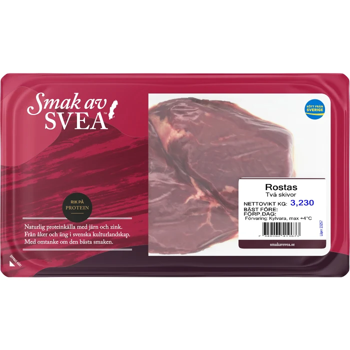 Rostas Färsk Skivad 250g Smak av Svea