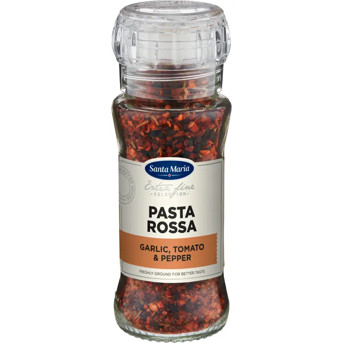 Pasta rossa Kryddblandning Kvarn 80g Santa Maria