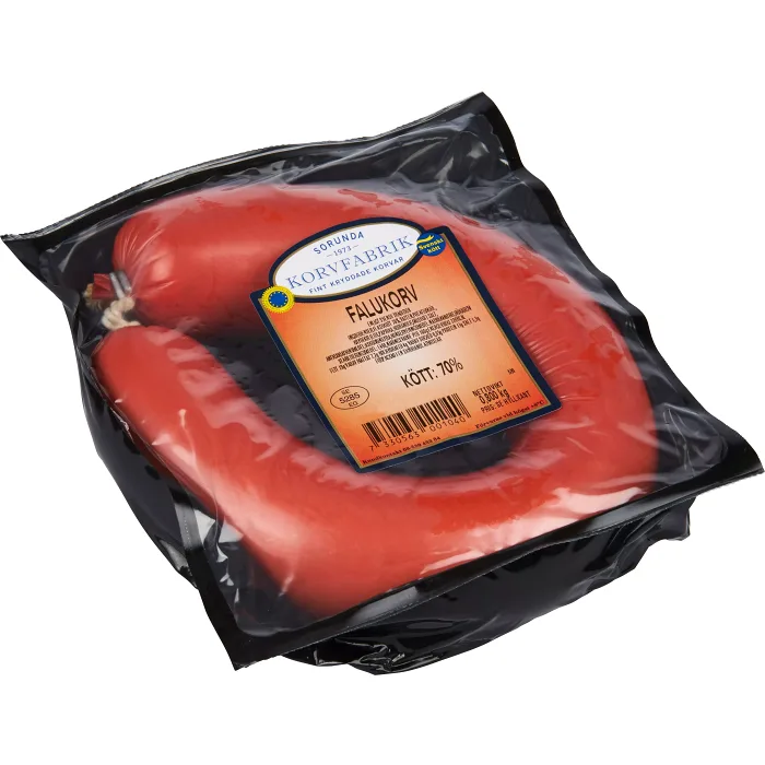 Falukorv 70% Kötthalt 800g Sorunda Korv