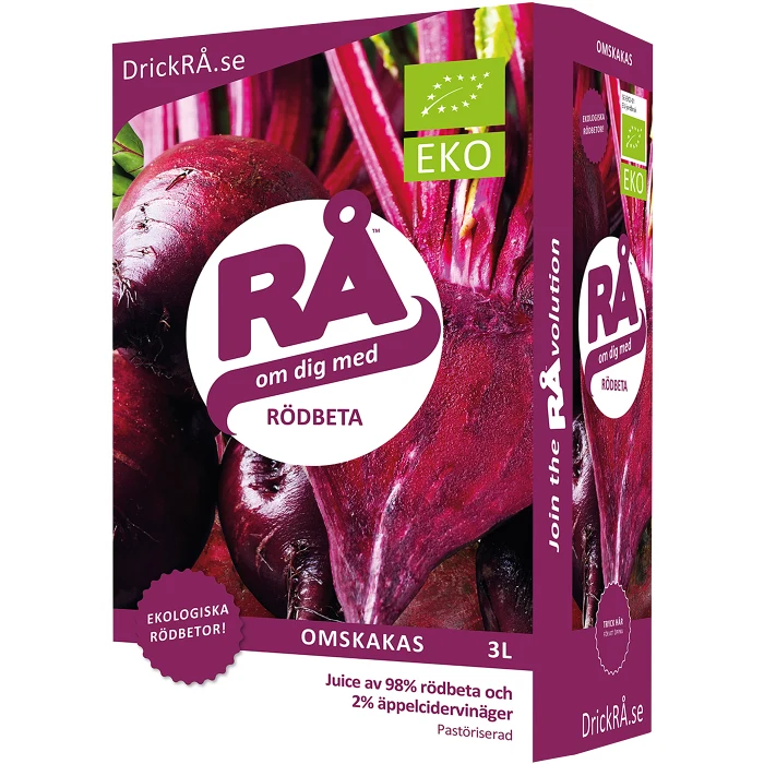 Rödbeta Bag-In-Box Ekologisk 3l RÅ