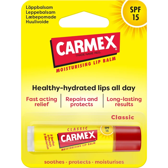 Läppbalsam SPF15 1-p Carmex