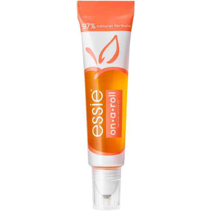 Nail care treatment on-a-roll apricot oil 13.5 Milliliter essie