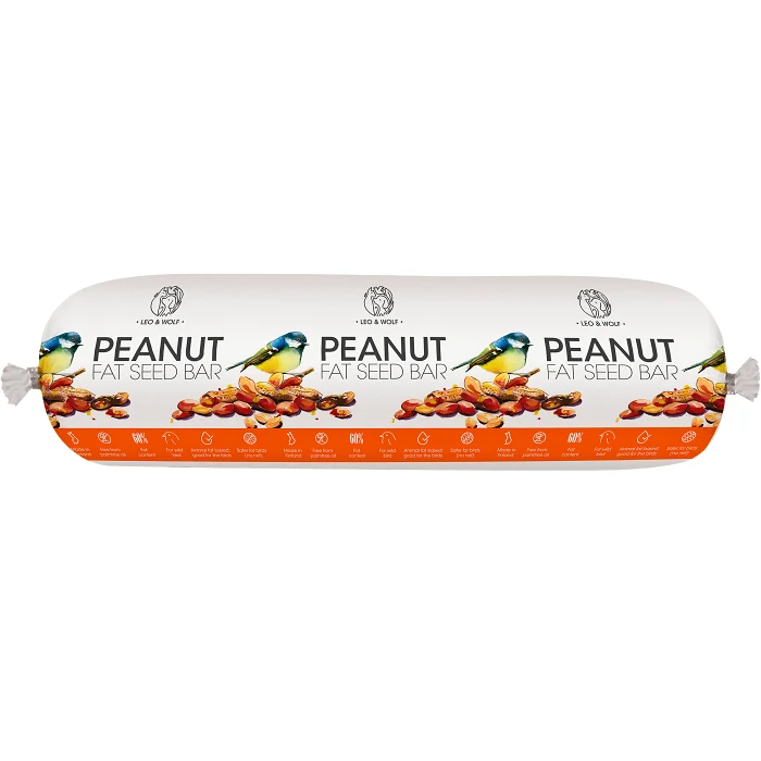 Fågelmat Peanut Seed bar 600g Leo & Wolf
