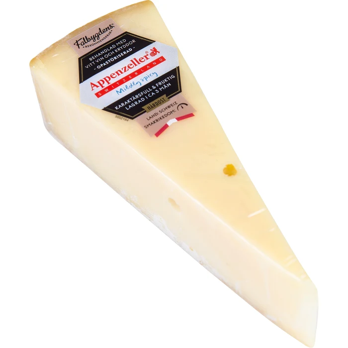 Appenzeller 28% ca 220g Falbygdens ost