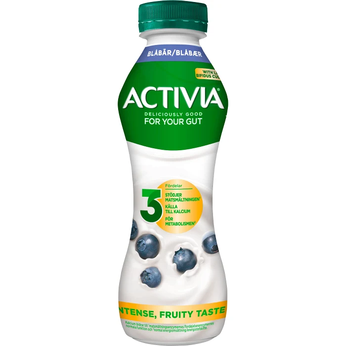 Drickyoghurt Blåbär 1,2% 300g Activia