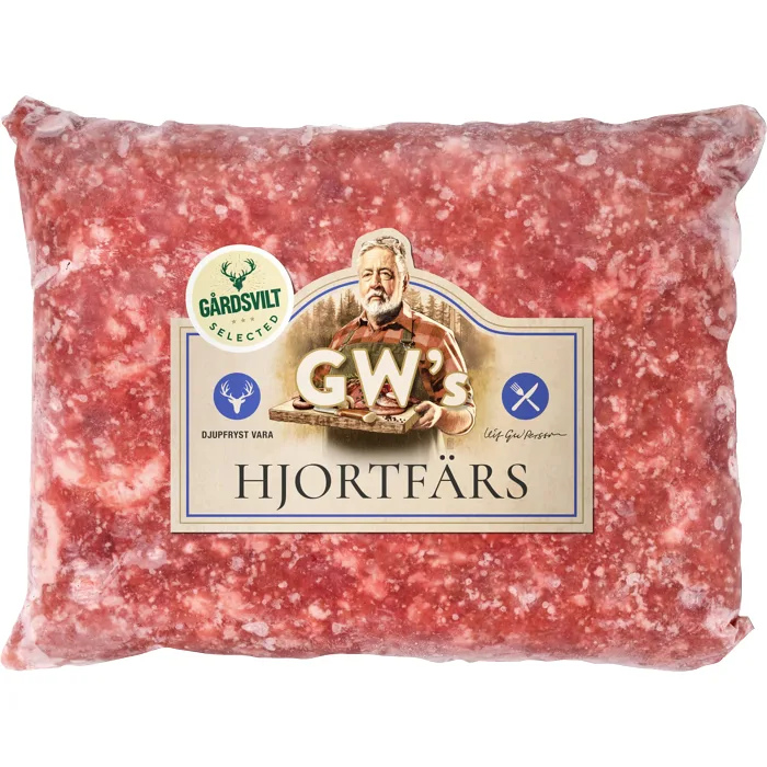 Hjortfärs GW:s utvalda 400g Gårdsvilt