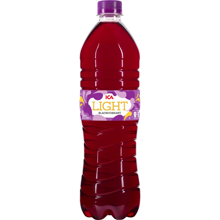 Lightdryck Svartvinbär 80cl ICA