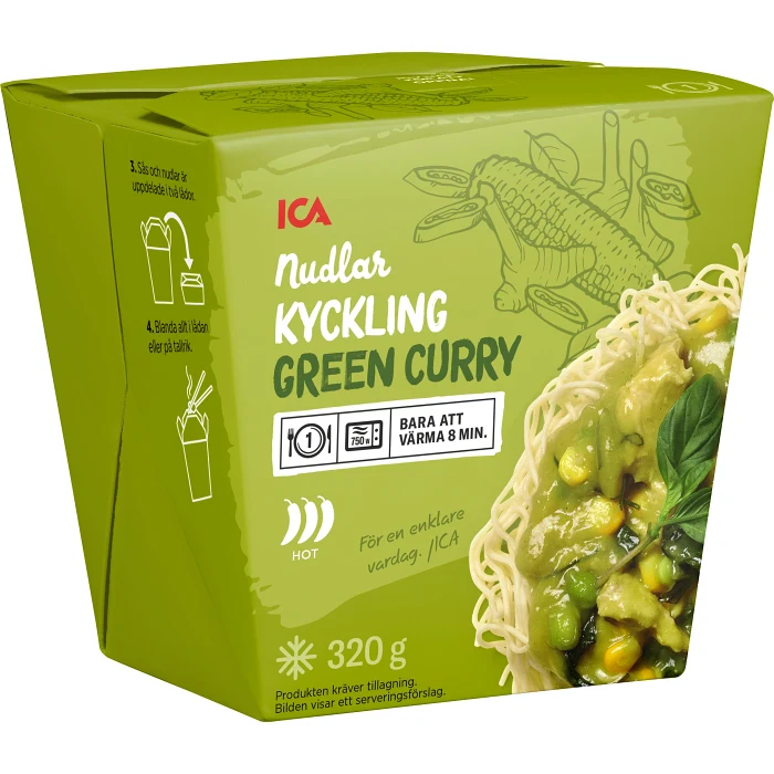 Kyckling green curry 320g ICA