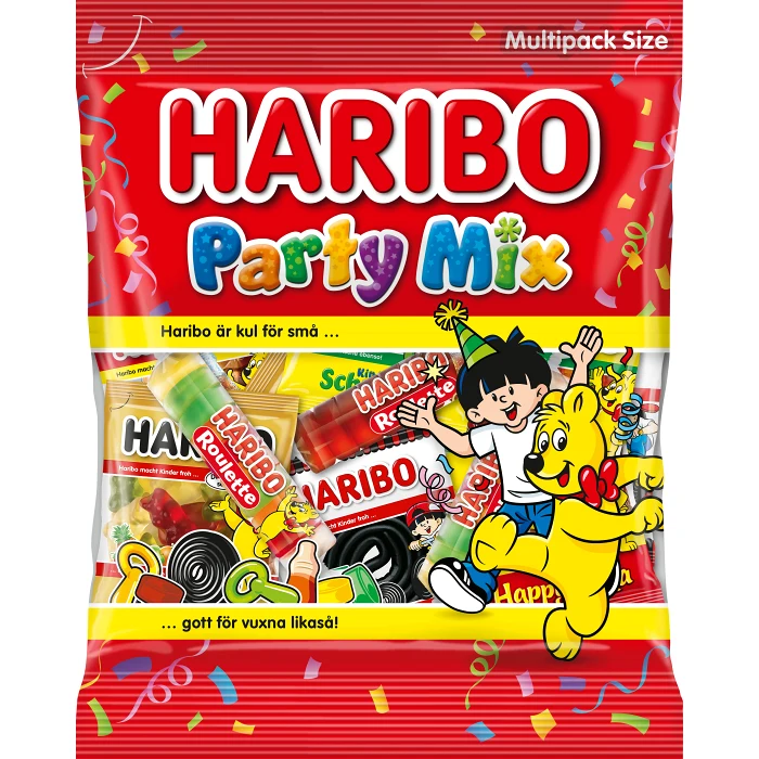 Godispåse Party Mix 200g Haribo