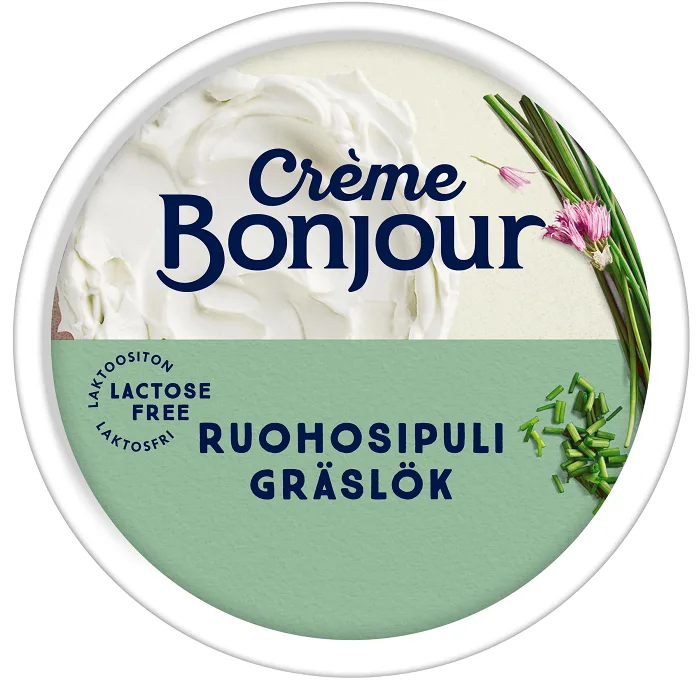 Färskost Gräslök laktosfri 200g Creme Bonjour